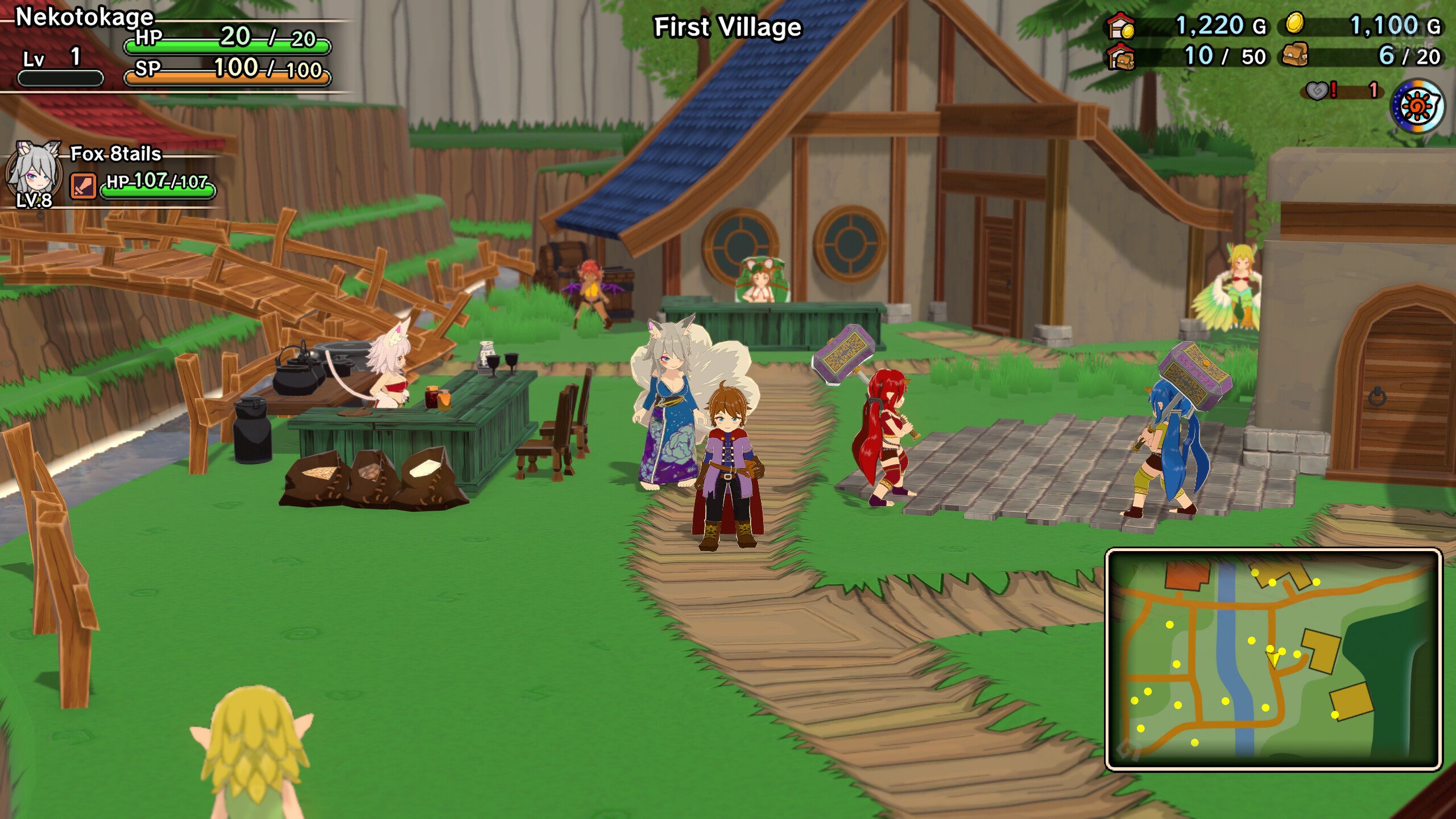 [4]-Monster Girls and the Mysterious Adventure – Remastered Edition, v1.3.14200 Download