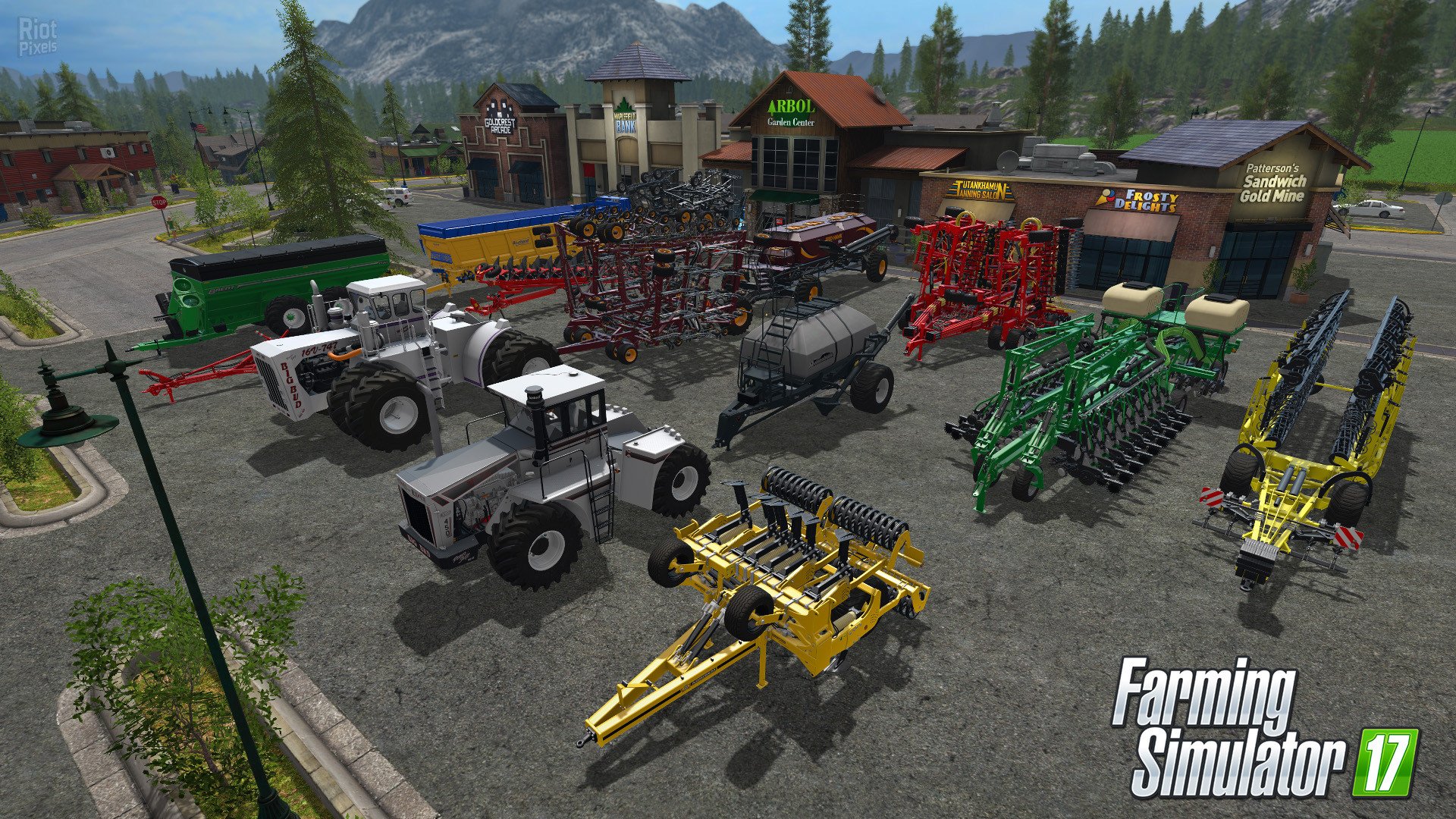 [10]-Farming Simulator 17 – v1.2.1 + 5 DLCs + 2 Mods Download