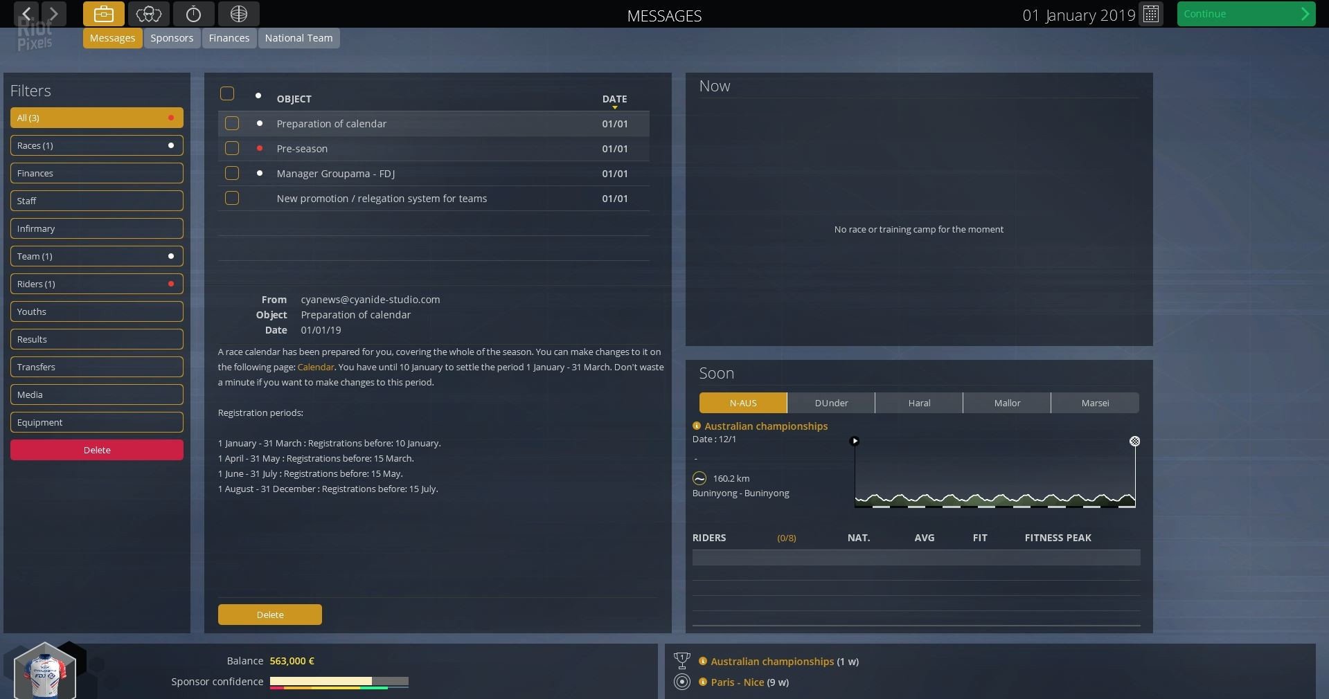 [5]-Pro Cycling Manager 2019 – v1.0.2.3 + WorldDB Mod v0.2 Download