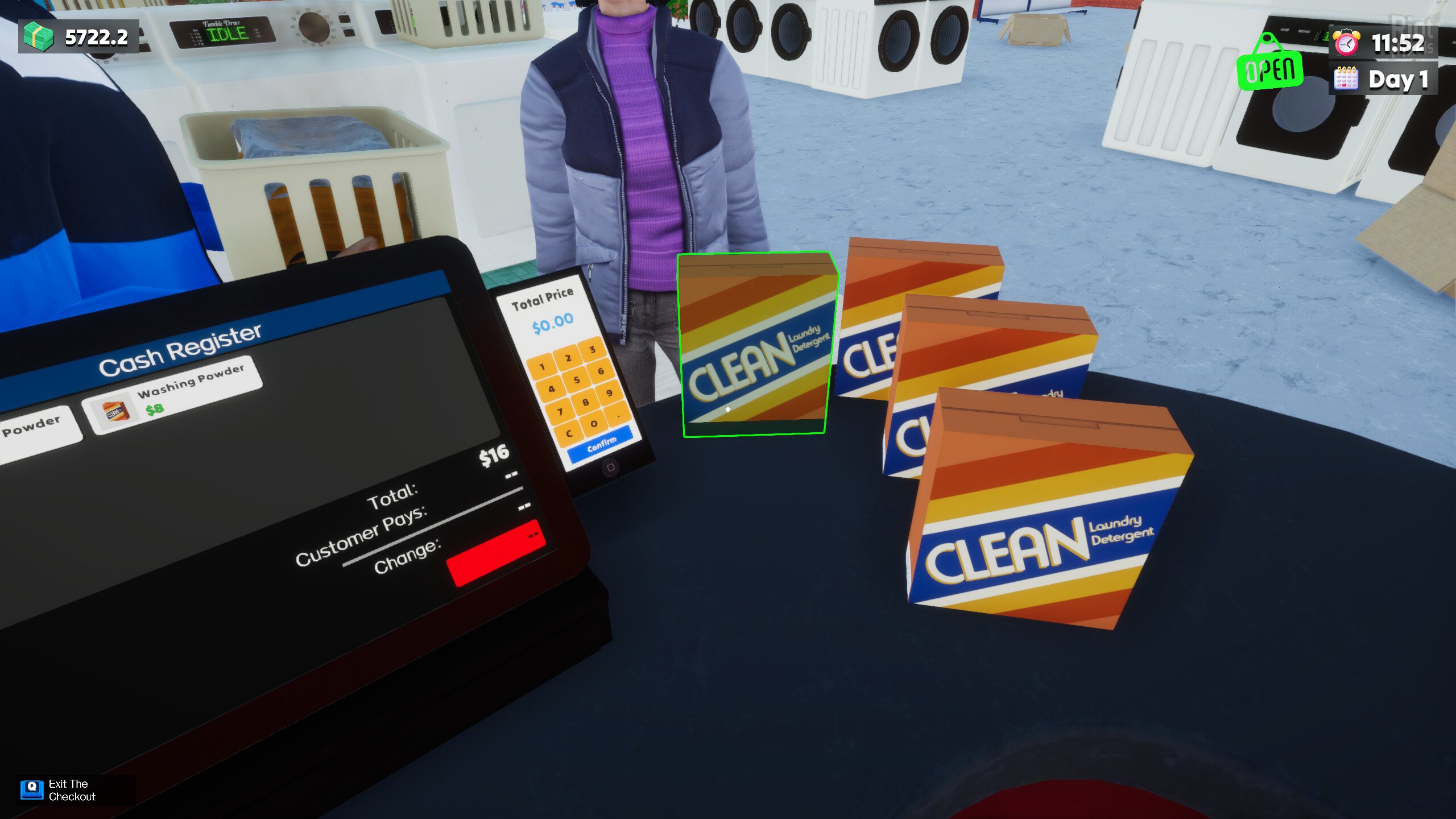 [10]-Laundry & Supermarket Simulator / Laundry Simulator: PowerWash It! – v1.0.5 Download