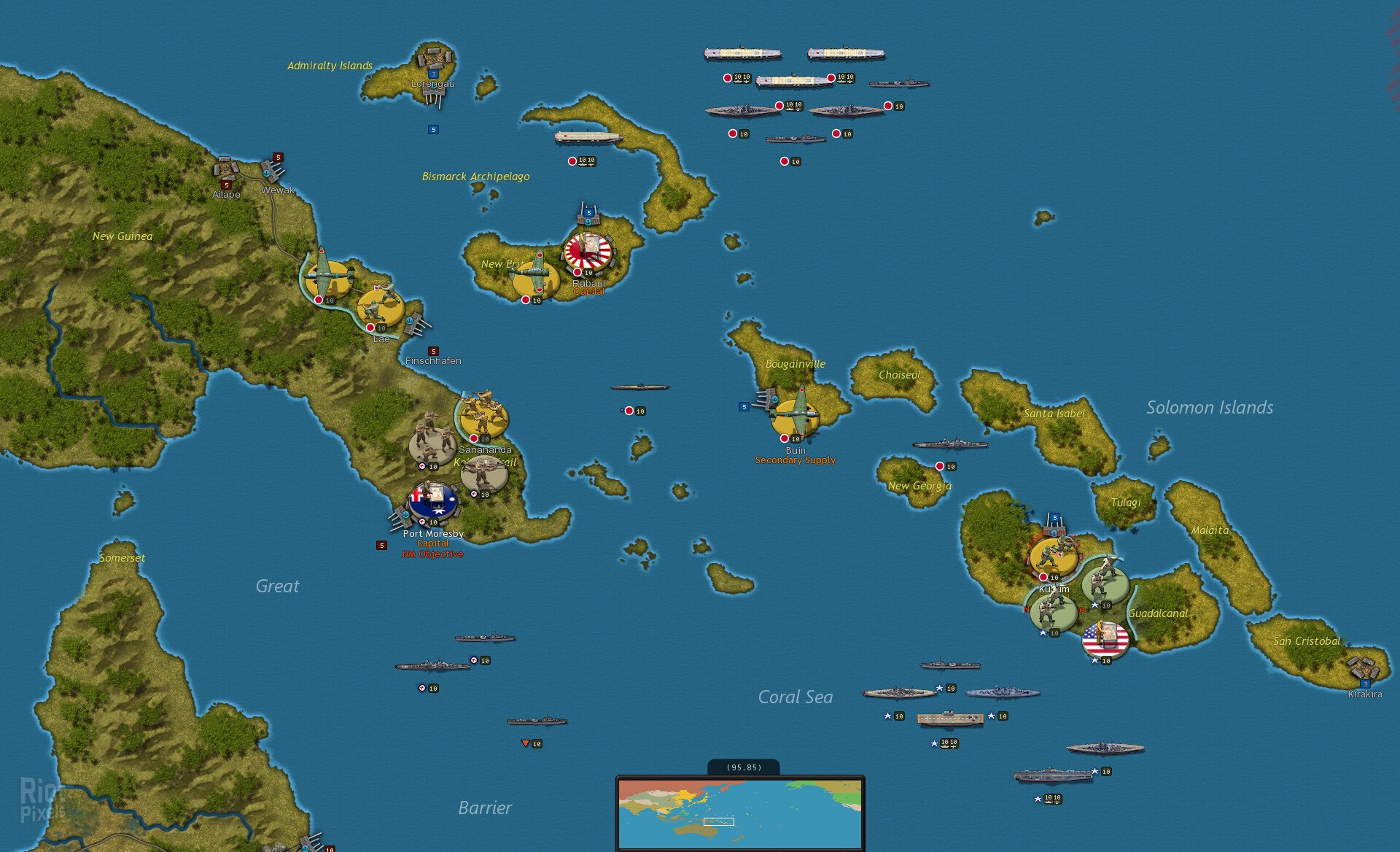 [3]-Strategic Command WWII: War in the Pacific, v1.03.04/v1.03.01 + Rise and Fall of an Empire DLC Download