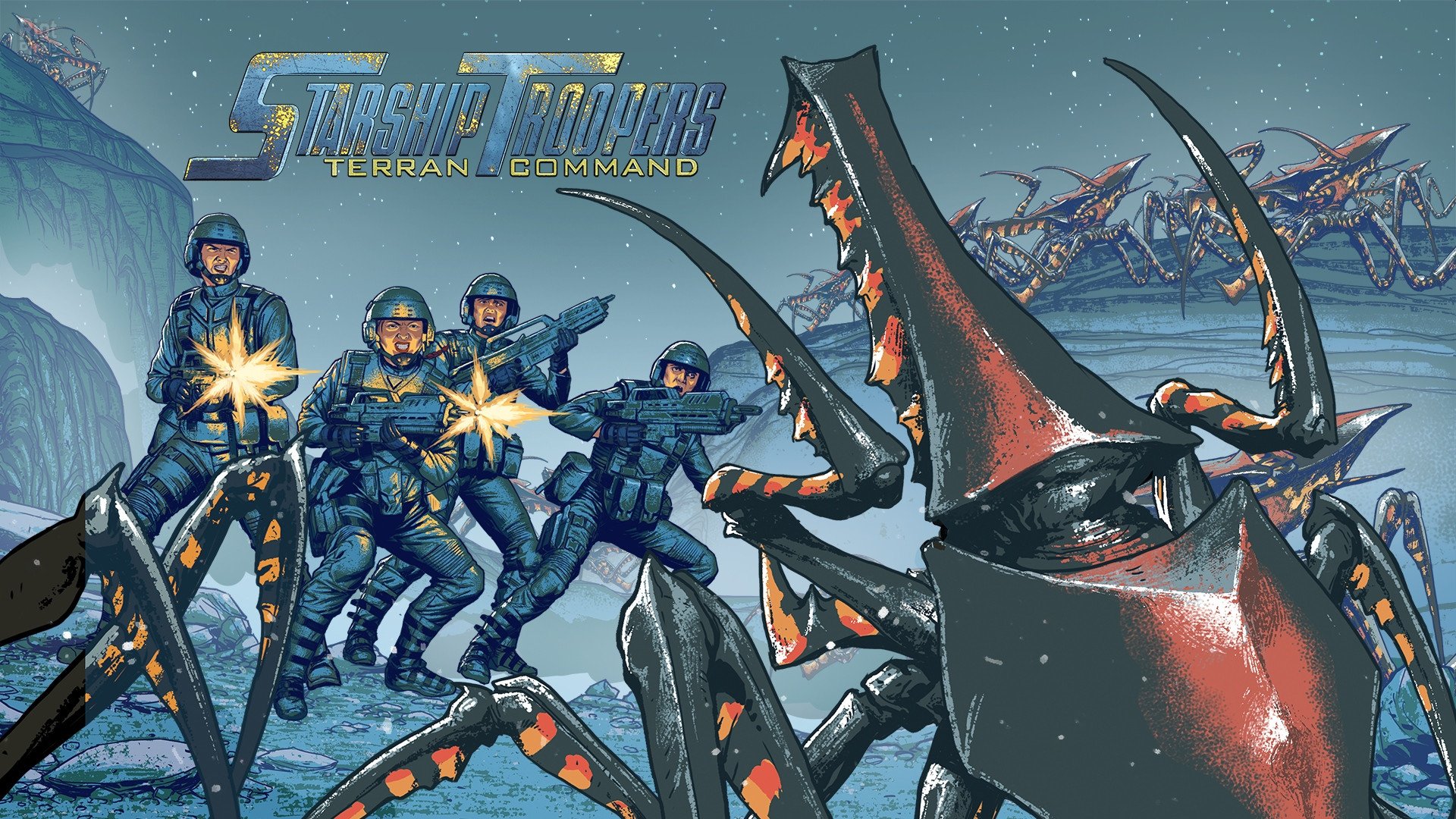 [17]-Starship Troopers: Terran Command – Complete Bundle, v5.1.2 + 2 DLCs Download