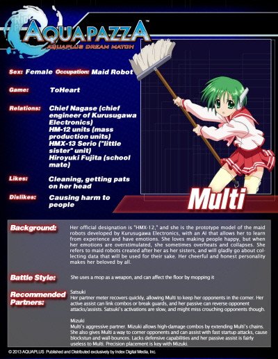 [30]-AQUAPAZZA: Aquaplus Dream Match Download