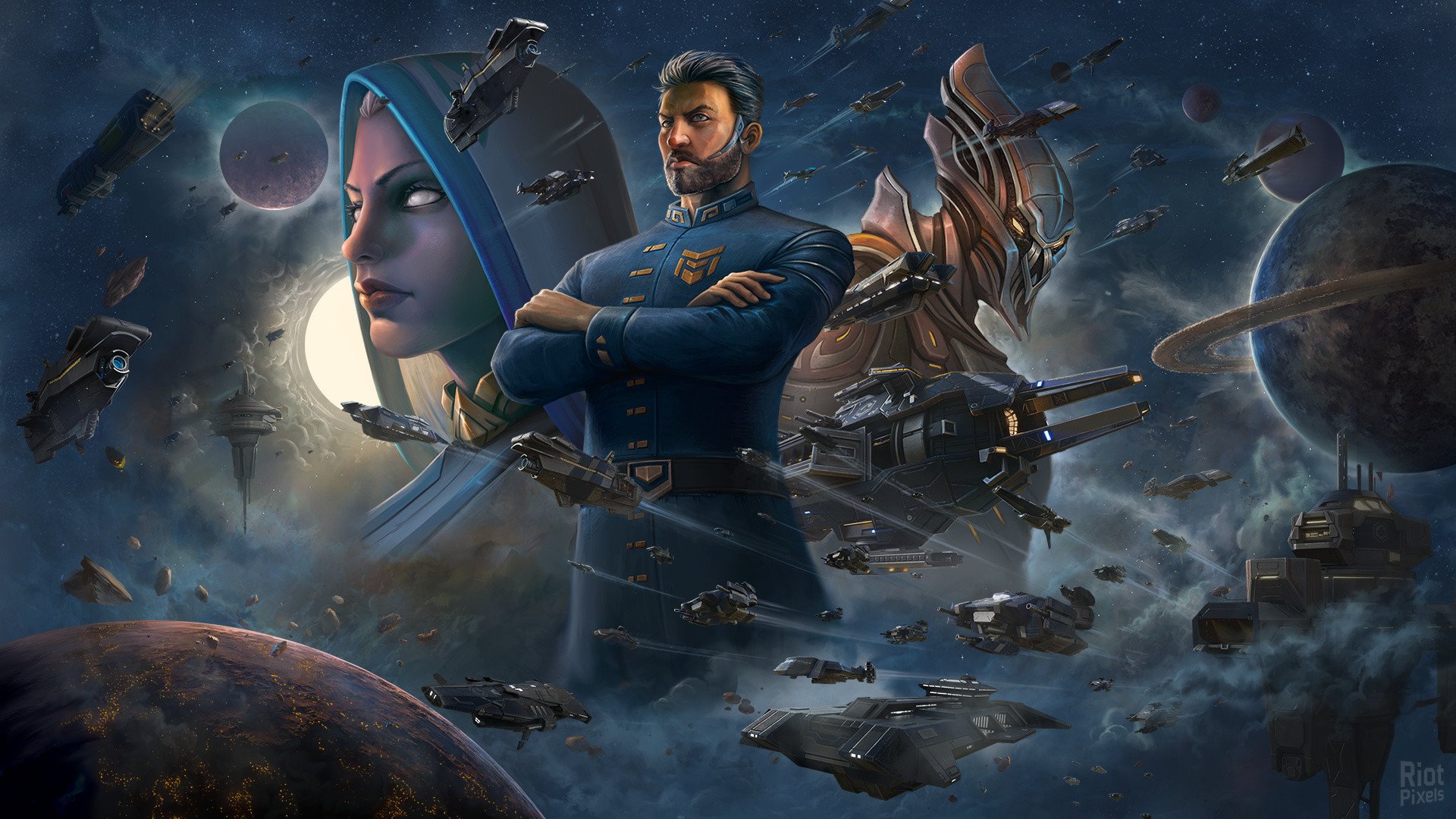[17]-Sins of a Solar Empire II – v1.45.9 + 3 DLCs/Bonuses Download