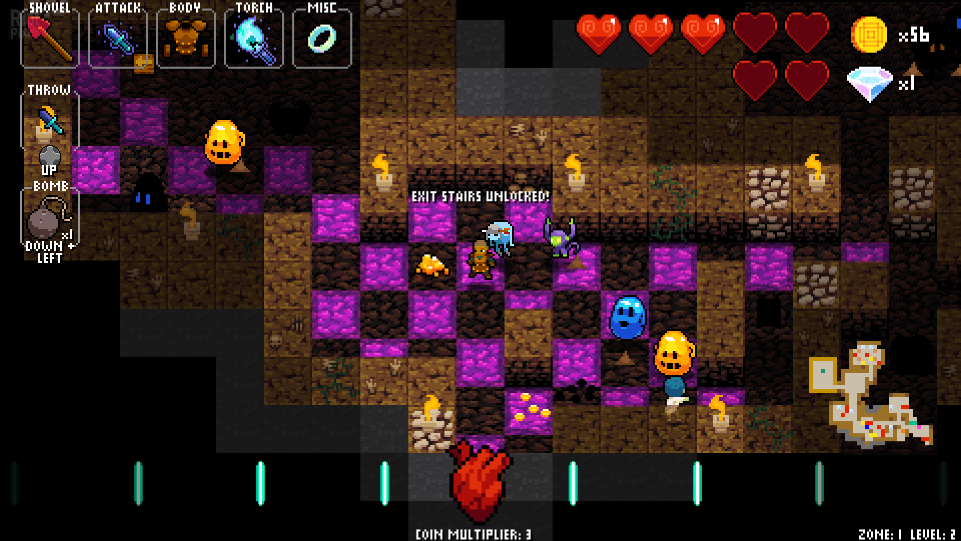 [11]-Crypt of the NecroDancer: ULTIMATE PACK – v4.2.0-b5599 + 13 DLCs/Bonuses Download