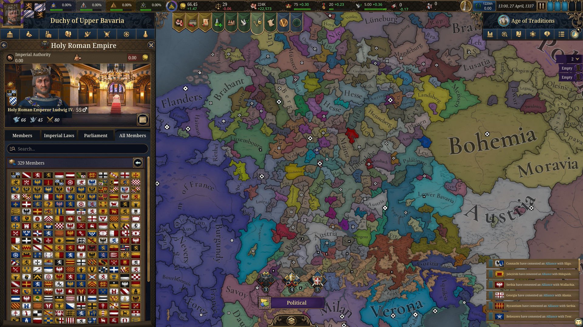 [10]-Europa Universalis V – v1.0.0 + 2 DLCs + Multiplayer Download