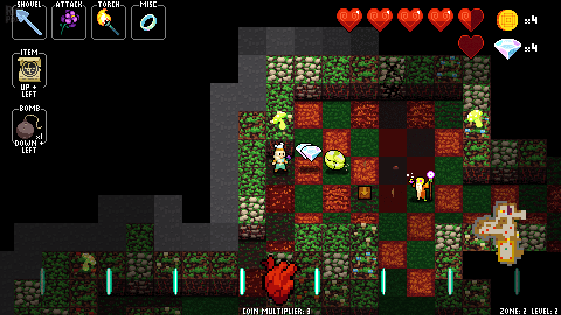 [9]-Crypt of the NecroDancer: ULTIMATE PACK – v4.2.0-b5599 + 13 DLCs/Bonuses Download